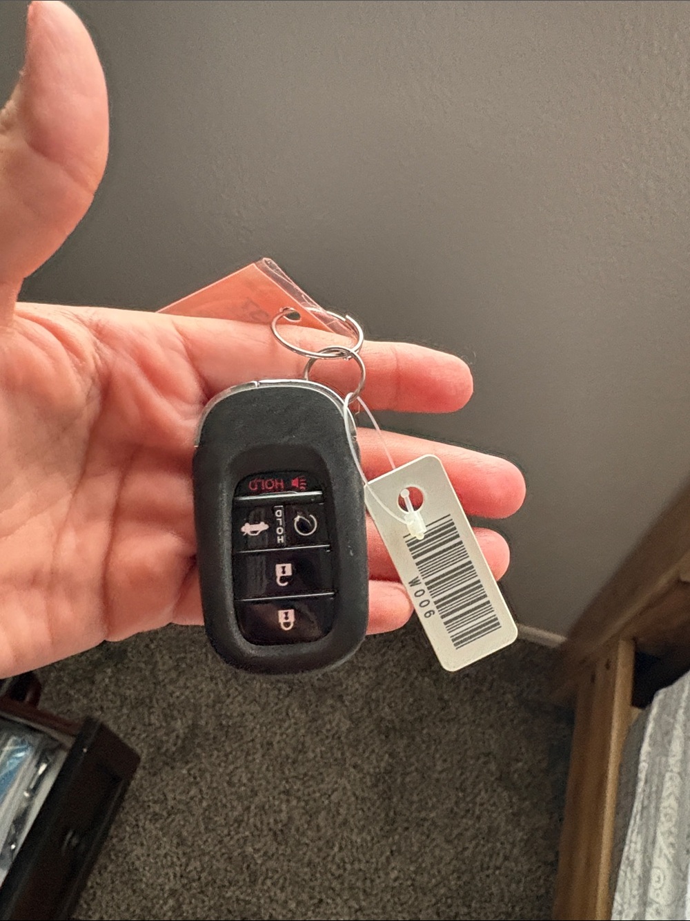 Black Silicone Car Key Fob Cover with Key Ring